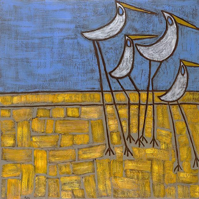 Beach Birds Print