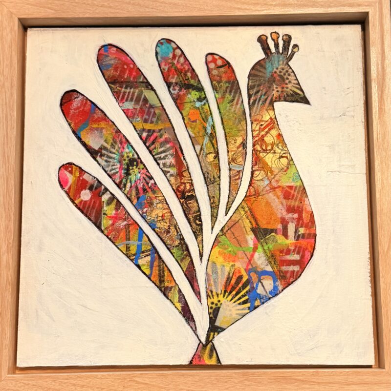 Abstract Peacock